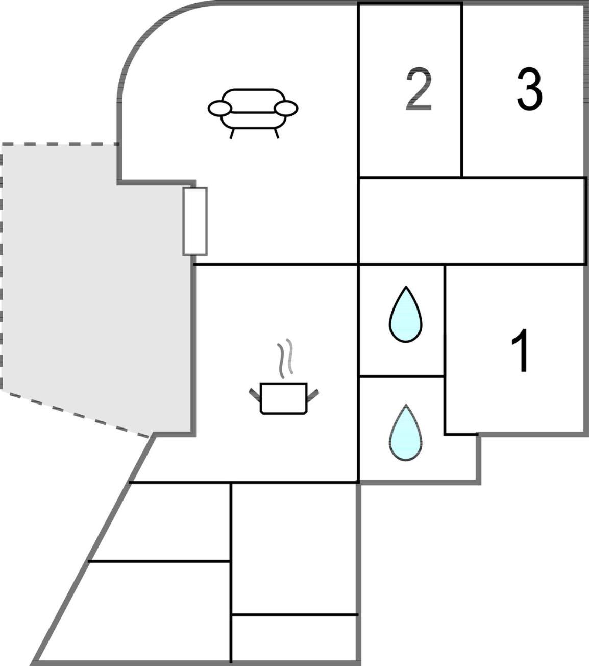 3 Bedroom Beautiful Home In Fuente Tojar 外观 照片